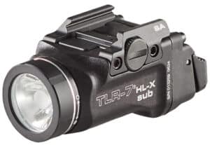 Streamlight TLR-7 HL-X Sub USB weapon light 1000 lumens fits Glock 43X/48 MOS black
