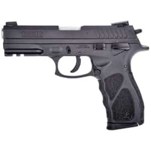 Taurus TH40 .40 S&W 4.25 in black pistol, left-side view