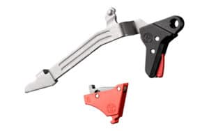 Timney Alpha Competition Glock Gen6 large red trigger 3 lb