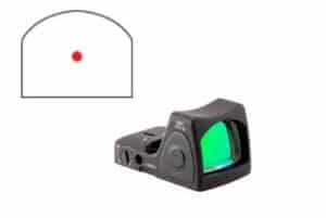 Trijicon RMR Type 2 RM07 6.5 MOA adjustable LED red dot sight matte black