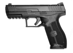 IWI Masada 9mm 4.1in optics-ready pistol with night sights and two 17-round magazines
