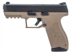 IWI Masada OR 9mm pistol Flat Dark Earth frame black slide 4.1 inch barrel