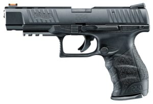 Walther PPQ M2 5100305 .22 LR pistol with 5in threaded barrel, Tenifer black, polymer frame