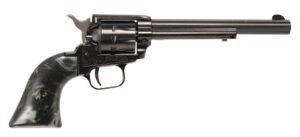 Heritage Rough Rider .22 LR 6.5" Single Action Revolver with Black Pearl Grips