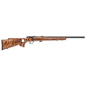 Savage Mark II BTV .22 LR rifle, 21-inch heavy barrel, thumbhole laminate stock, MFG# 28750