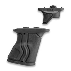FAB Defense Gradus-M Combo rifle angled grip and thumb stop pack in black