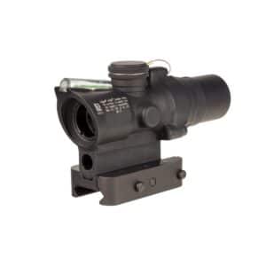 Trijicon 1.5x16S Compact ACOG Rifle Scope Green Ring & 2 MOA CDR Illuminated Black with Mount
