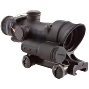 Trijicon ACOG 4x32mm LED scope with green horseshoe dot and TA51 mount