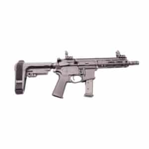 Alpha Foxtrot AFMG9 9mm pistol-caliber carbine, 7.5 inch QPQ threaded barrel, black finish