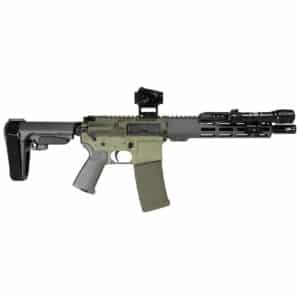 Shark Coast Bugbear AR Pistol Bundle 5.56 with 10.5in threaded barrel, red dot and light