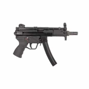 SDS MAC 5K 9mm pistol in black with two 30-round magazines and case