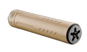 FN Catch 22 Ti suppressor Flat Dark Earth 5.25 in 1/2-28 thread