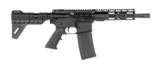 American Tactical ATI Milsport 5.56 NATO 7.5 inch AR pistol, black, 30-round magazine