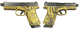 Ruger RXM Tactical Don Wick 9mm pistol, 4.5" T.B. barrel, black finish, Magpul EHG grip