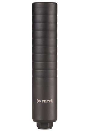Q LLC No Filter Speakeasy 7.62 suppressor blemished unit, two product images
