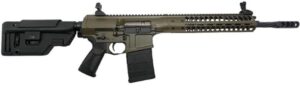 LWRC REPR MKII 7.62mm Brown SC 16.1-inch side-charging rifle