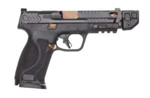 SMITH & WESSON M&P9 M2.0 9MM 4.869IN BARREL 17RD BLACK/COPPER PVD OR TS INCLUDES 23 RD MAG TALO 14618
