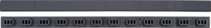 Magpul MAG602-GRY M-LOK Rail Covers Type 1  Stealth Gray