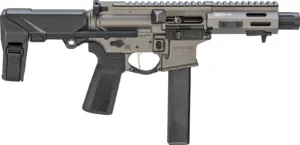 Springfield Armory Saint Victor PDW 9mm pistol 5.50 inch Tungsten Gray Cerakote
