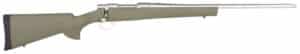 Howa HGR73113 M1500 Hogue Full Size 308 Win 5+1 22" Stainless Steel Threaded Barrel, Drilled & Tapped Stainless Steel Receiver, Hogue OverMolded OD Green Synthetic Stock, Right Hand