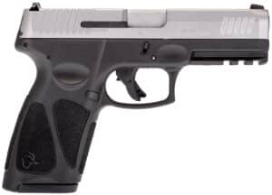 Taurus 1G3B949 G3  Full Size Frame 9mm Luger 15+1/17+1 4" Matte Stainless Steel Barrel, Matte Serrated Stainless Steel Slide, Black Polymer Frame w/Picatinny Rail, Black Polymer Grip, Right Hand