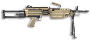 FN M249S PARA 5.56x45mm rifle side view