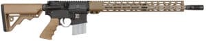 Rock River Arms LAR-15M X-1 .223 Wylde 18 inch stainless fluted threaded barrel tan and black