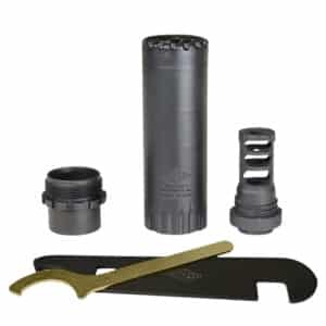 Yankee Hill 2180MB28 Turbo K RB 5.56x45mm NATO, 4.90" L, Black Stainless Steel, Phantom QD Adapter, 1/2"-28 tpi Muzzle Brake