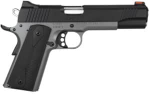 Kimber Custom LW Shadow Ghost .45 ACP 5-inch pistol with KimPro Gray frame and black slide