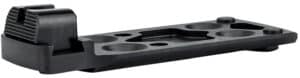 Kimber Mfg.,inc 4200423 KDS9C Dovetail Rear Sight Optic Plates Kit  Black/Blank Rear Sight