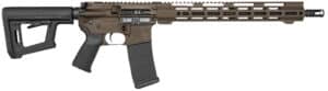 Diamondback DB15 Carbon 5.56 NATO rifle in Midnight Bronze with 16 inch barrel and 15 inch M-LOK handguard