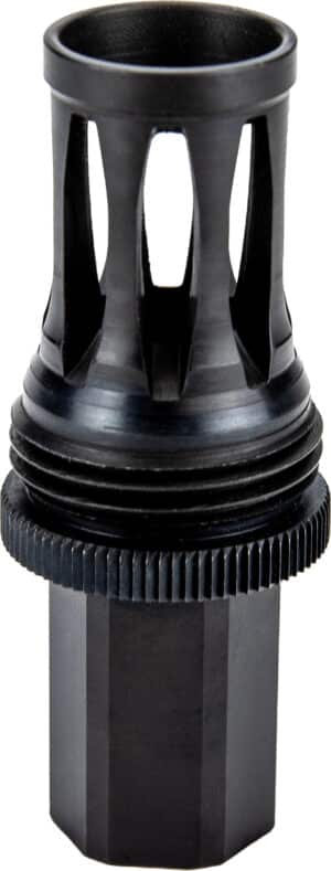 Kgm A-QD-FH-S-MP7 Quick Detach Flash Hider, Black Nitride Steel, M11.5x1 threads