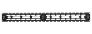 Leapers TLUMA04 ARCA Rail 9 Slot M-LOK  Matte Black Anodized Aluminum 14.20" Long M-LOK Mount
