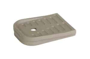 Timber Creek Outdoors GLMFPFDE Glock 17/19 Magazine Floor Plate Flat Dark Earth Aluminum