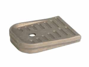 Timber Creek Outdoors GL43XMFPBB Glock 43X Magazine Floor Plate Burnt Bronze Aluminum