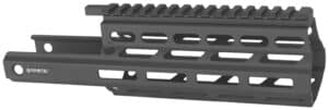 Kinetic Development Group STR5-MK2-020 SRX6 MK2 Stribog Rail Extension Black Aluminum Compatible w/ Stribog SP9 Models w/ MLOK Receivers