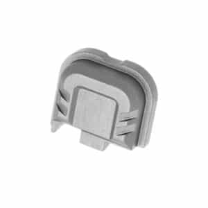 Tyrant CNC TDG43X48SPGREY Slide Cover Plate  Chevron Design Glock 43x/48 Grey Aluminum