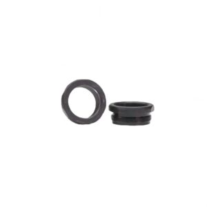 JK Armament JK155LTA25 booster 3-lug adapter 1.125-28 TPI hard anodized black 1.55 inch