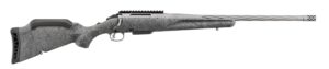 Ruger American Gen II .350 Legend 20in rifle in gun metal gray with gray splatter synthetic stock