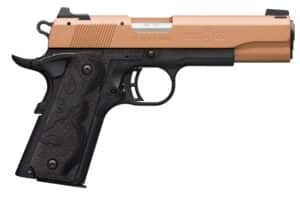 Browning 1911-22 Black Label .22 LR 4.25 in Copper Cerakote slide Matte Black Frame Black Laminate Grips