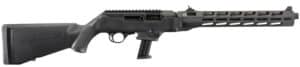 Ruger PC Carbine 9mm 16.12in fluted threaded barrel black synthetic stock