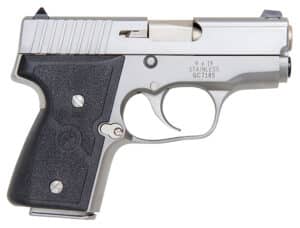 Kahr Arms MK9 M9093A 9mm 3-inch matte stainless pistol with black textured wraparound grips