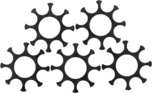 S&W 357 MOON CLIPS 8RD 5 PACK
