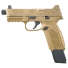 FN 509 Tactical 9mm FDE 4.5in threaded barrel with 17- and 24-round magazines