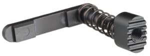 Strike Industries ARSMCBLK Magazine Catch  made of Steel with 6061-T6 Aluminum Release Button & Black Finish for AR-Platform