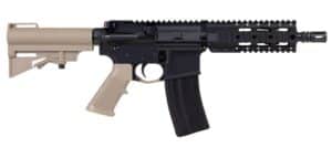 DPMS DP-15 Kitty Kat 300BLK 7.5in A4 quad rail FDE car brace
