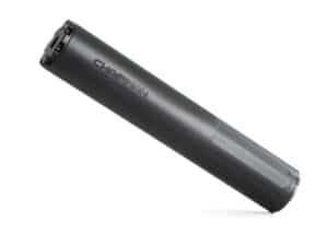 BOSS CHAIRMAN TI - 5/8X24 -STANDARD END CAP 7.62 FULL LENGTH LIGHT WEIGHT SILENCERHIGH PRESSURE LOADS TITANIUM CORE STANDARD END CAP NON-GAS BLOWBACK ACTION (BOLT GUN PISTON ETC) CH-15080-762-TI-58-SE-BLK
