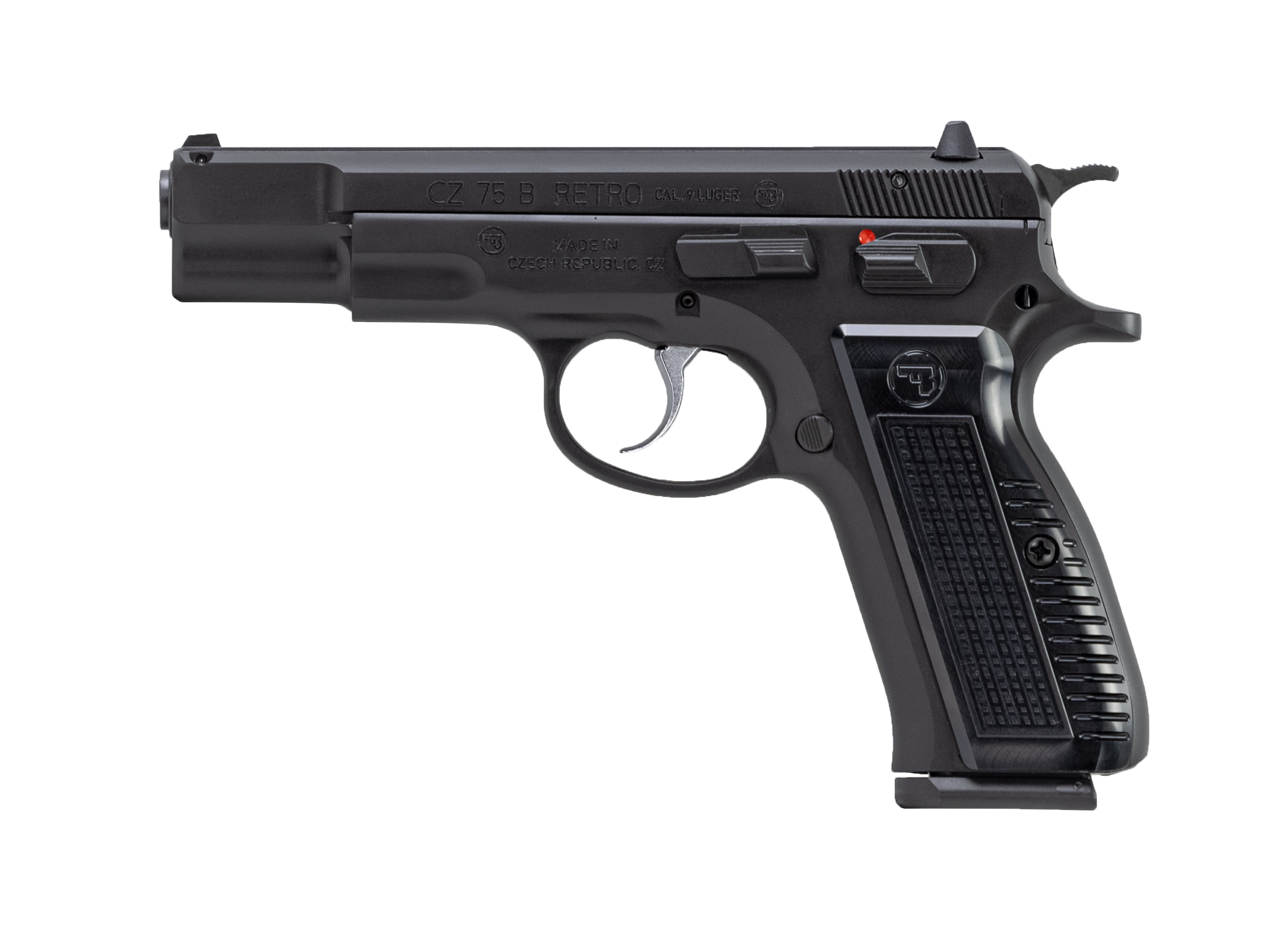 CZ 75B RETRO 9MM BLK 4.6" 16+1 #