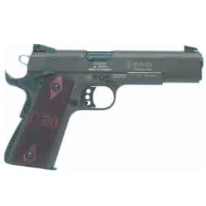 BLS Supply Mauser 1911 22-inch 22LR 5-inch ODG with walnut grips and adjustable sights
