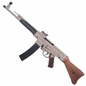 BLS Supply Mauser STG-44 22LR semi-auto rifle in tan with natural wood stock